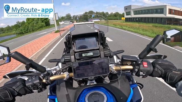 On the road again (with MyRoute-app) смотреть онлайн