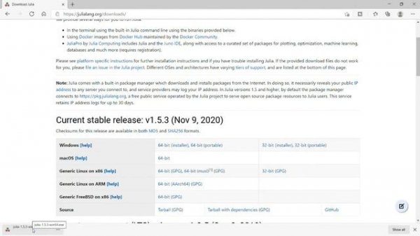 how to install julia language on windows | julia programming language