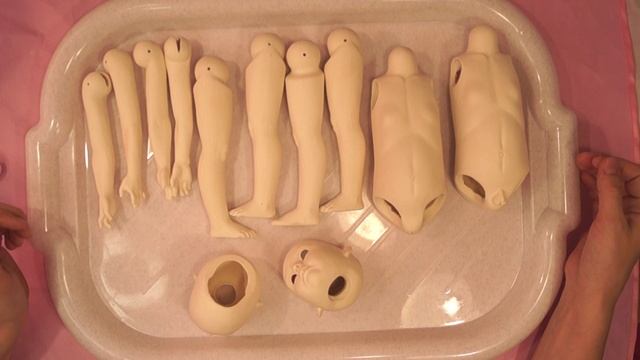 Кукла -ребенок. Высокий обжиг фарфора. смотреть онлайн