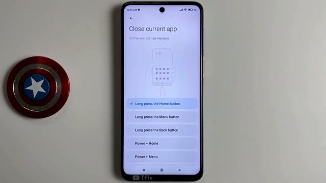 Long press the Home button Close current app on Xiaomi Redmi Note 9 Pro Android 11 смотреть онлайн