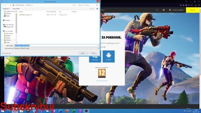 Jak zainstalować FORTNITE na komputer,laptop. смотреть онлайн
