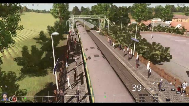 Pakistan Railways Train Game - Trainz Railroad Simulator 2022, Gameplay, AGE30 6024 AQIL KHAN GAMIN