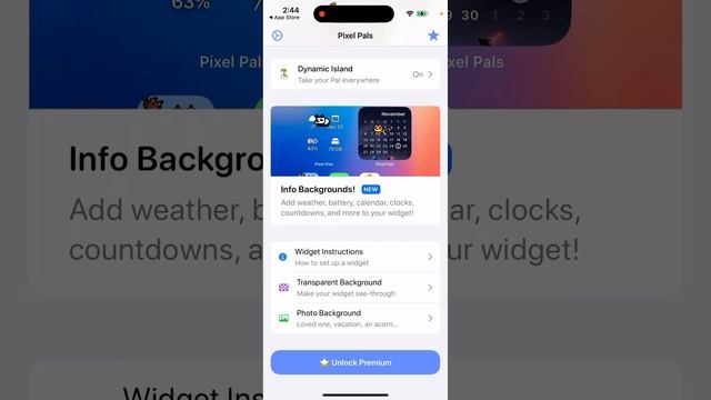 Pixel Pals - Widgets & Activity - app overview смотреть онлайн