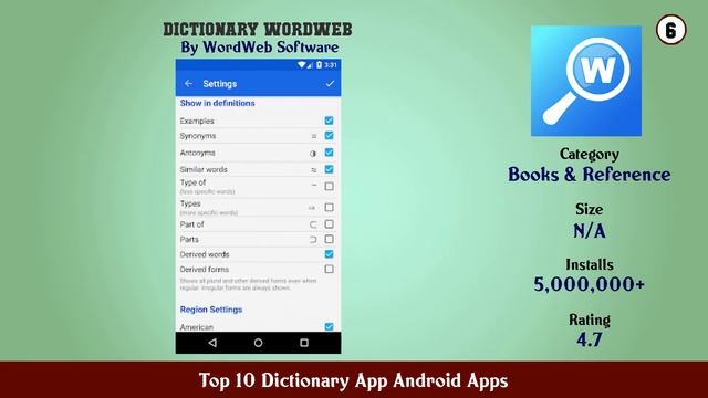 Top 10 Dictionary App Android Apps смотреть онлайн