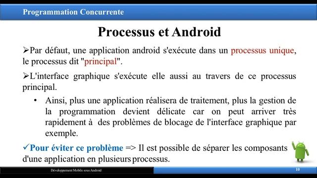 #1 Android Cours 5 - Programmation Concurrente -Threads - Part 1 смотреть онлайн