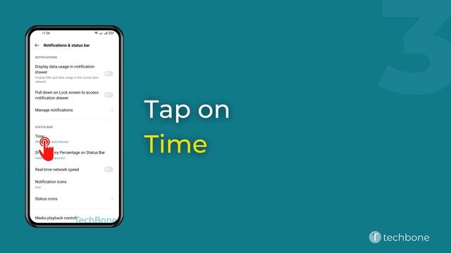 How to Show/Hide Time in Status bar - realme [Android 11 - realme UI 2] смотреть онлайн