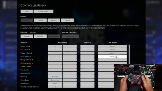 Tutorial mapping L2 R2 di Clone Hero Android/PC смотреть онлайн