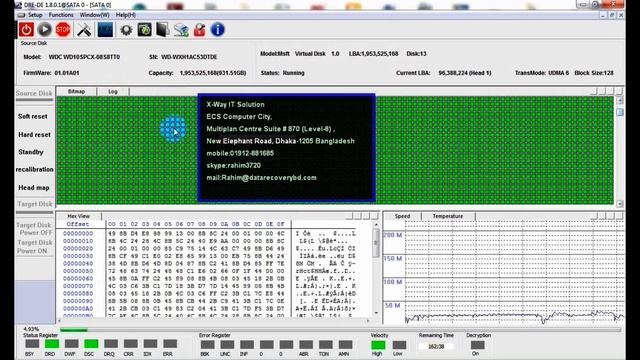 wd hdd data recovery WD10SPCX-08S880 Dhaka Bangladesh ডাটা রিকভারি смотреть онлайн