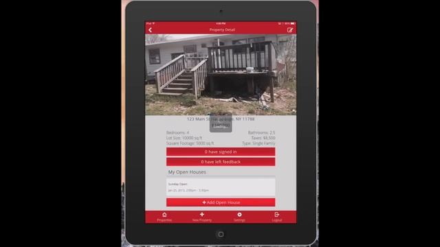 AM Open House App for iOS and Android Demo - Version 2.3 смотреть онлайн