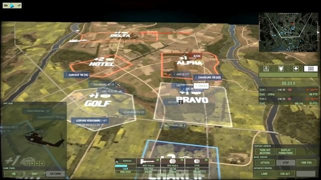 HARASSING FIRE - HOW TO PLAY NATO SUPPORT? - Wargame Red Dragon смотреть онлайн