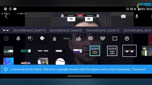 Live com Placar de Jogos pelo CameraFi Live смотреть онлайн