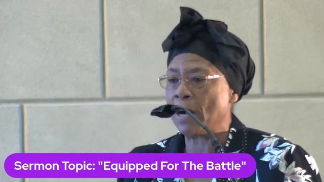 Equipped For Battle | Anointing Service | Dr. Wayne E.N. Cleghorne смотреть онлайн