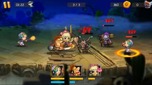 Gods Rush (IOS, Android) Gameplay #1 смотреть онлайн