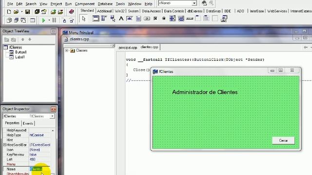 7.Abrir, Cerrar ventanas (Tutorial Borland C++ Builder 6) смотреть онлайн