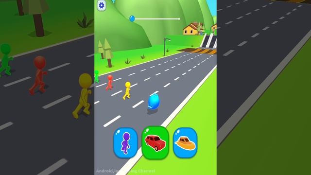 SHAPE-SHIFTING 🚲🚁🚗 All Levels Gameplay Android,ios (Part 6) смотреть онлайн