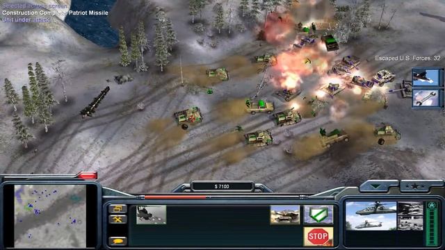 Command & Conquer Generals - USA - Mission 3 - Guardian Angel BRUTAL смотреть онлайн