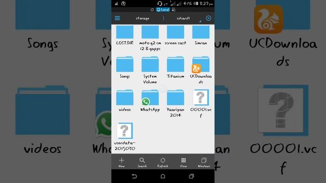 How to create hidden folder using es file explorer and hide media in any android device смотреть онлайн