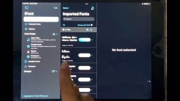 ✅ How To Add New Fonts In GoodNotes 5 Using iFont 🔴