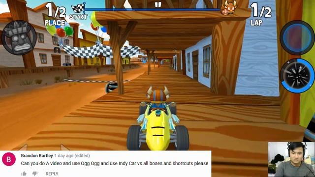 Beach Buggy Racing 2 Android Gameplay | Oog-Oog & Indy Car vs All Boss Battles смотреть онлайн