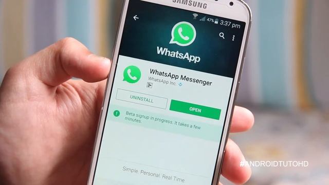 [How- To] get Whatsapp BETA — gives you an early access to new Features! смотреть онлайн