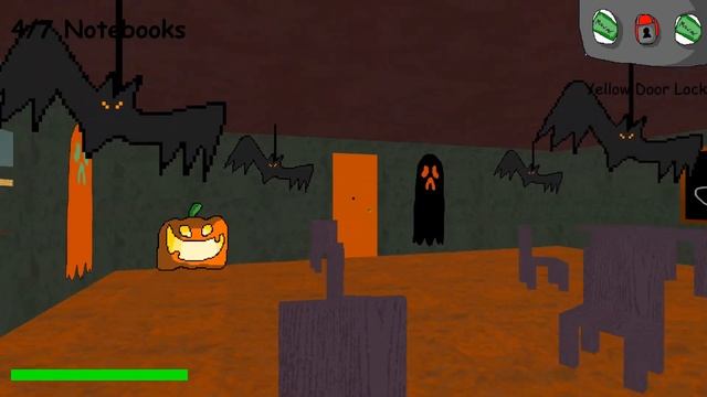 Kubabek's Basics Halloween Special (Baldi's Basics Mod) смотреть онлайн