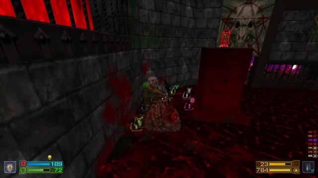#doom Project brutality 3.0 + neural upscale, glory kills - Plutonia 2 level 14 secrets 100% смотреть онлайн