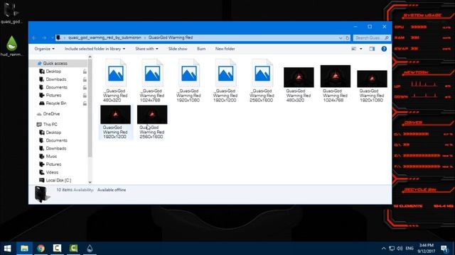 HUD theme for Windows 10 |Windows customization смотреть онлайн