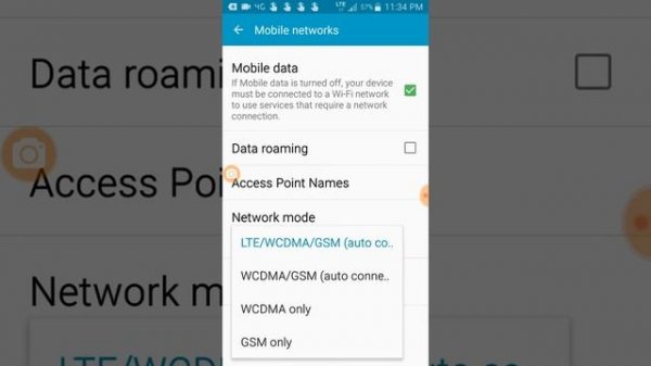 Cellular signal strength android