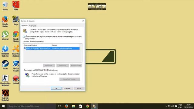 Retirar Senha Na Inicialização Do Windows 8, 8.1, 10 смотреть онлайн