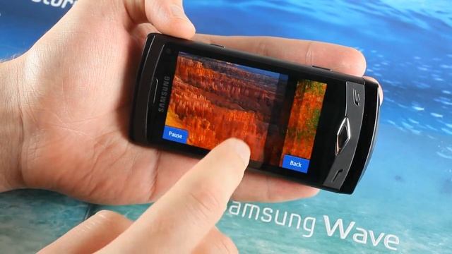 Samsung S8500 Wave Bada UI demo - latest смотреть онлайн