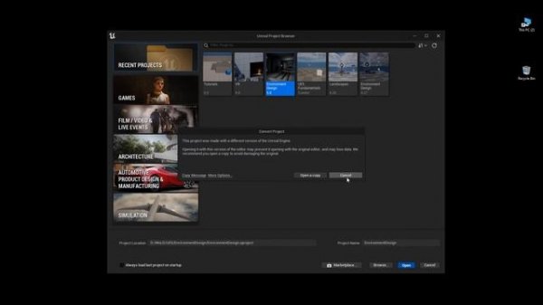 UE5 Quick Tip 27: Convert Older UE5 Projects to New Version of Unreal Engine 5 (Simple, No C++ Code