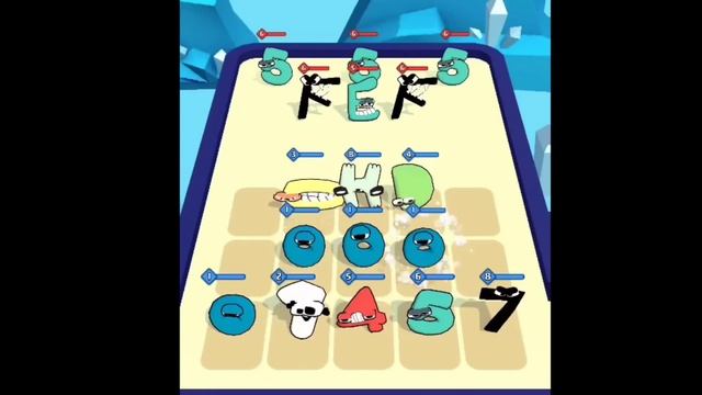 MERGE 'ALPHABET+NUMBER LORE' Run | Merge Battles 12 ⭐ abc.....xyz+123....7890 смотреть онлайн