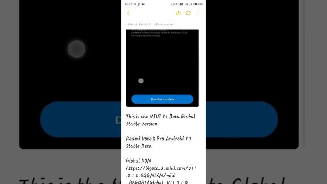 Redmi note 8 Pro Android 10 based MIUI 11.0.2.0 Update ! new update for redmi note 8 pro ! смотреть онлайн