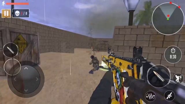 FPS Commando Multiplayer Shooting Game - Gun Games 3D смотреть онлайн