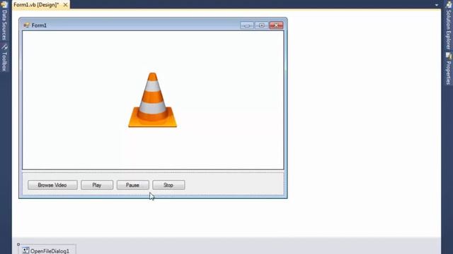 How to Create Own VLC Media Player in Visual Studio 2010 смотреть онлайн