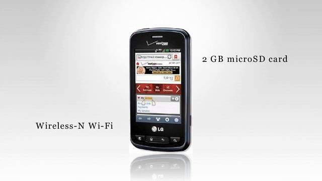 LG Enlighten Verizon Wireless Android Phone смотреть онлайн
