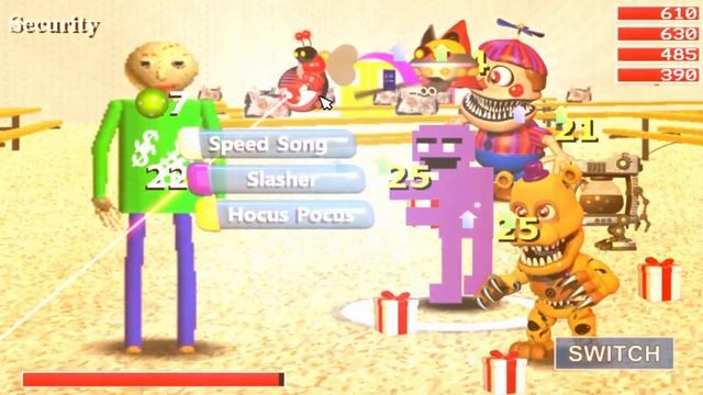 Baldi In FNaF World (Mod) 2019 смотреть онлайн