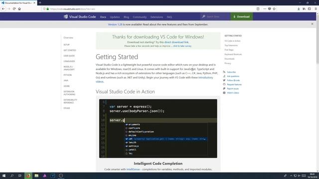 How To Install Visual Studio Code Editor For Windows Tutorial смотреть онлайн