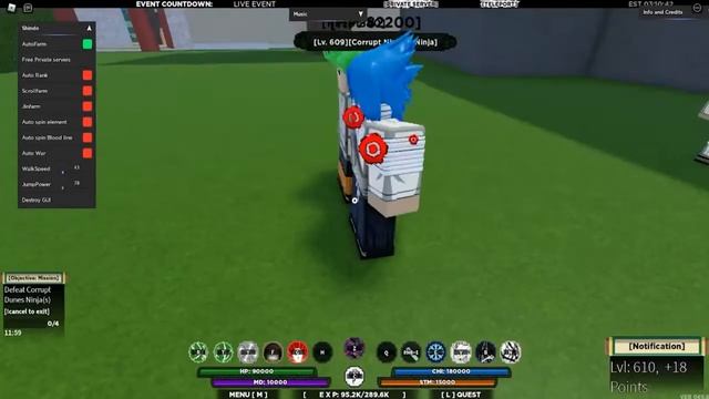 Roblox [Shindo Life] Hack_Script! Chaos Element Hack, Scroll Farm, Infinite Spins, Auto Farm & More смотреть онлайн