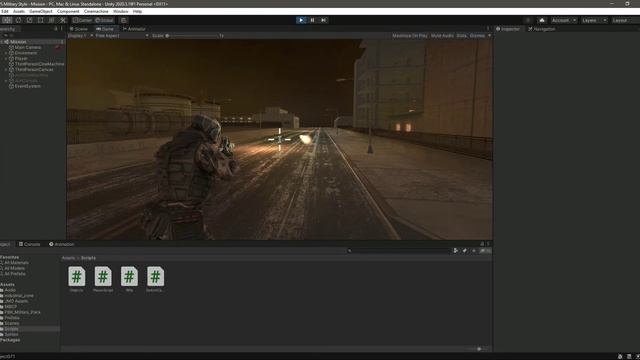 Fire Animation Effects | fixing Muzzle Spark Unity 3D Game Development Course - IGI 3 Game Clone смотреть онлайн