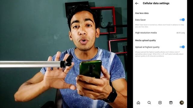 Instagram Data Usage And Media Quality | Instagram Reels Data Saver On Kaise Kare | Insta Data Save смотреть онлайн