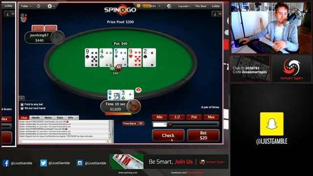 www.iJustGamble.tv - playing online poker on PokerStars смотреть онлайн