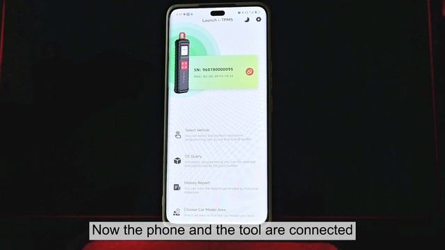Operation Tutorial Of I-TPMS, Part 3- I-TPMS APP | LAUNCH