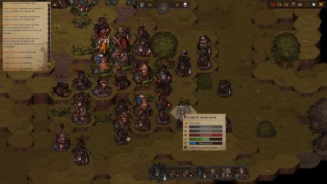 Battle Brothers Goblin City fight (late game fight) смотреть онлайн