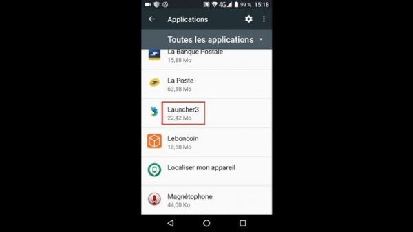 Launcher 3 s'est arrêté - Launcher 3 has stopped. Android 6