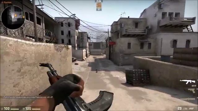 CS GO Tutorial, Shooting, Deutsch смотреть онлайн