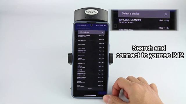How to turn your mobile phone into a UHF RFID reader? (Yanzeo R12:Savior of the clothing industry) смотреть онлайн
