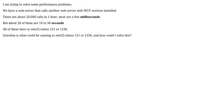 DevOps & SysAdmins: sc-win32-status 121 and 1236 in IIS log смотреть онлайн
