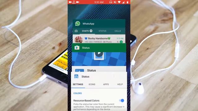 How to Change Android Status Bar with any version | Easy to Use (No ROOT ) смотреть онлайн