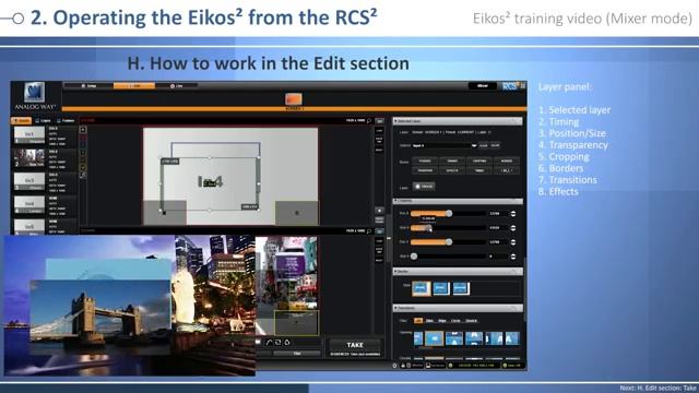 Analog Way Eikos² EKS550: Demo. смотреть онлайн